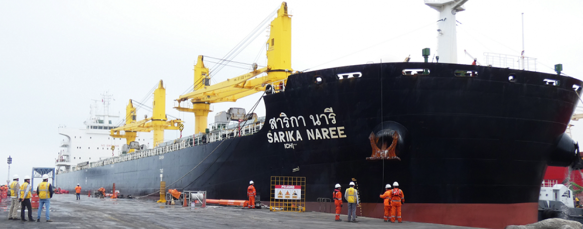 Puerto de Salaverry incrementó en más de 77 mil toneladas su movimiento de carga de maíz